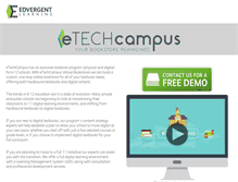 Tablet Screenshot of etechcampus.com